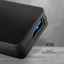 HUE-G1A Hub 4-portowy USB 3.2 Gen 1 SLIM, kabel Type-A 14cm