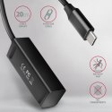 HUE-M1C Hub 4-portowy Mini metalowy USB 3.2 Gen 1, 20cm USB-C kabel