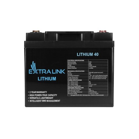 Akumulator LiFePO4 40AH 12.8V BMS EX.30431