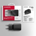 ACU-PQ30 Ładowarka sieciowa, PD & QC 30W, QC3.0,4.0/AFC/FCP/PPS/Apple, Czarna