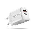 ACU-PQ30W Ładowarka sieciowa PD & QC 30W, QC3.0,4.0/AFC/FCP/PPS/Apple Biała