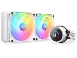 Chłodzenie wodne Kraken 240 RGB LCD Białe