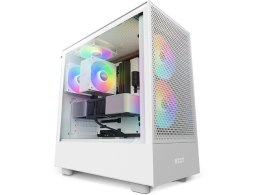 Obudowa H5 Flow RGB z oknem Biała