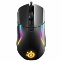 Mouse SteelSeries Rival 5 Black Gaming LED Lights With cable Black/Grey