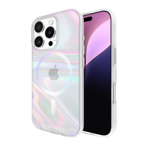 Case-Mate Soap Bubble MagSafe - Case for iPhone 16 Pro (Iridescent)