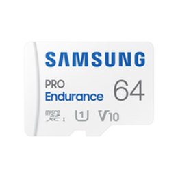 Micro SD Memory Card with Adaptor Samsung MB-MJ64KA/EU