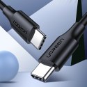 Kabel Ugreen US286 USB-C - USB-C PD QC 3A 480Mb/s 1,5m - czarny