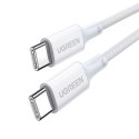 Kabel Ugreen US557 USB-C / USB-C PD 100W 1m - biały