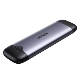 Ugreen kieszeń obudowa dysku M.2 M-Key (USB-C / USB-A 10Gb/s) szary (CM353)