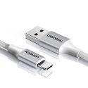 Kabel Ugreen US199 60163 USB-A / Lightning MFi 2m - srebrny