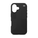 Speck Presidio2 Grip - Case for iPhone 16 (Black / Slate Grey / White)