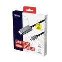 HDMI Cable Trust 23332 Black metal