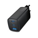 Wall Charger GEMBIRD TA-UC-PDQC65-01-BK Black 65 W (1 Unit)