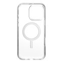 Speck Presidio Perfect-Clear MagSafe - Case for iPhone 16 Pro Max (Clear / Chrome Finish / Serene Silver)