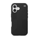 Speck Presidio2 Grip - Case for iPhone 16 (Black / Slate Grey / White)