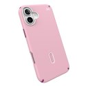 Speck Presidio2 Pro ClickLock & MagSafe - Case for iPhone 16 Plus (Wednesday Pink / Boysenberry Purple / White)