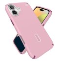 Speck Presidio2 Pro ClickLock & MagSafe - Case for iPhone 16 Plus (Wednesday Pink / Boysenberry Purple / White)