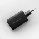 Wall Charger Qoltec 50766 Black