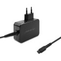 Wall Charger Qoltec 51027 Black 65 W