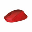 Wireless Mouse Logitech M330 Silent Plus Red 1000 dpi