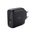 Wall Charger + USB-C Cable Trust 24817 Black 65 W