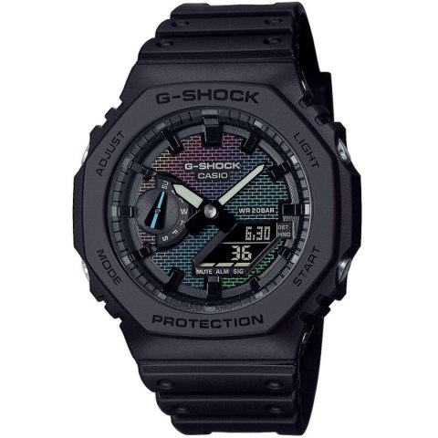 Men's Watch Casio G-Shock OAK - RAINBOW BRICK WALL SERIE Black