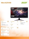 Monitor 27 cali Nitro VG270M3bmiipx FHD/IPS/180Hz