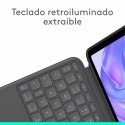 Tablet cover Logitech iPad Pro 2024 Black Spanish Qwerty QWERTY