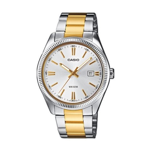 CASIO COLLECTION Mod. DATE - CHAMPAGNE, TWO TONES