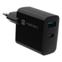 Wall Charger Natec NUC-2143 Black 45 W (1 Unit)