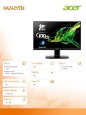 Monitor 24 cale KA242YEbi IPS 100Hz 250nits czarny