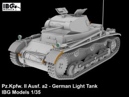 Model plastikowy Pz.Kpfw II Ausf. a2 niemiecki czołg lekki 1/35