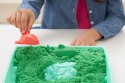 Zestaw KINETIC SAND - Piaskownica zielony