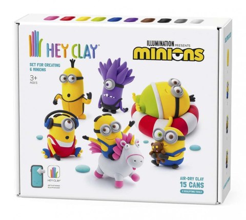 Masa plastyczna Hey Clay Zestaw Minionki