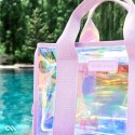 Case-Mate Mini Travel Tote Bag - Waterproof Beach / Travel Shoulder Bag (Soap Bubble).