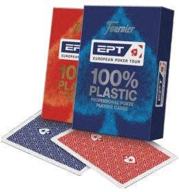 Karty Fournier EPT 100% Plastik