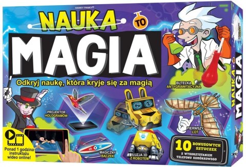 Zestaw naukowy Magiczne Sztuczki Nauka to Magia