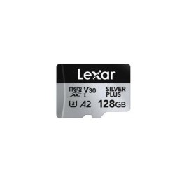 Micro SD Card Lexar LEXAR HIGH-PERFORMANCE SILVER PLUS 128 GB