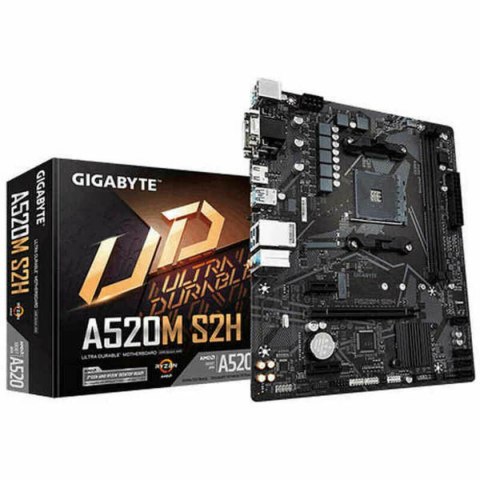 Motherboard Gigabyte A520M S2H mATX AM4 AMD AM4 AMD