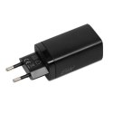 Wall Charger Ibox ILUC65B Black 65 W