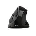 Wireless Mouse Trust Voxx Ergonomic Vertical Bluetooth Rechargeable Black 2400 dpi