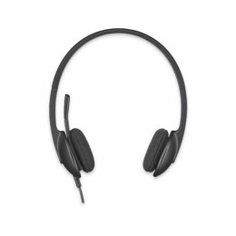 Headphones with Microphone Logitech 981-000475 USB 1,8 m Black