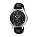 Men's Watch Casio MULTIFUNCTION BLACK, LEATHER Black (Ø 41 mm) (Ø 41,5 mm) (Ø 40 mm)