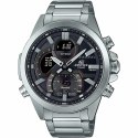 Men's Watch Casio ECB-30D-1AEF Ø 46 mm Black Silver