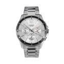 Men's Watch Casio ENTICER GENT Grey Silver (Ø 35 mm) (Ø 43,5 mm)