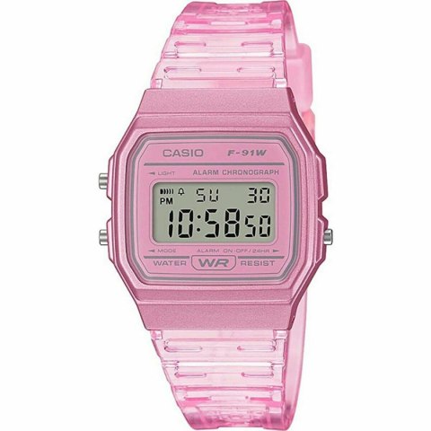 Unisex Watch Casio F-91WS-4EF Pink (Ø 35 mm)