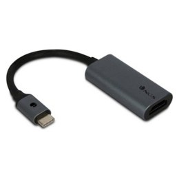 USB C to HDMI Adapter NGS NGS-HUB-0055 Grey 4K Ultra HD Black Black/Grey