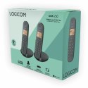 Landline Telephone Logicom DECT ILOA 250 DUO Black