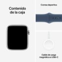 Smartwatch Apple Watch SE 1,78" Blue Silver Ø 44 mm