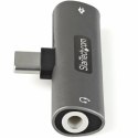 USB C to Jack 3.5 mm Adapter Startech CDP235APDM Silver